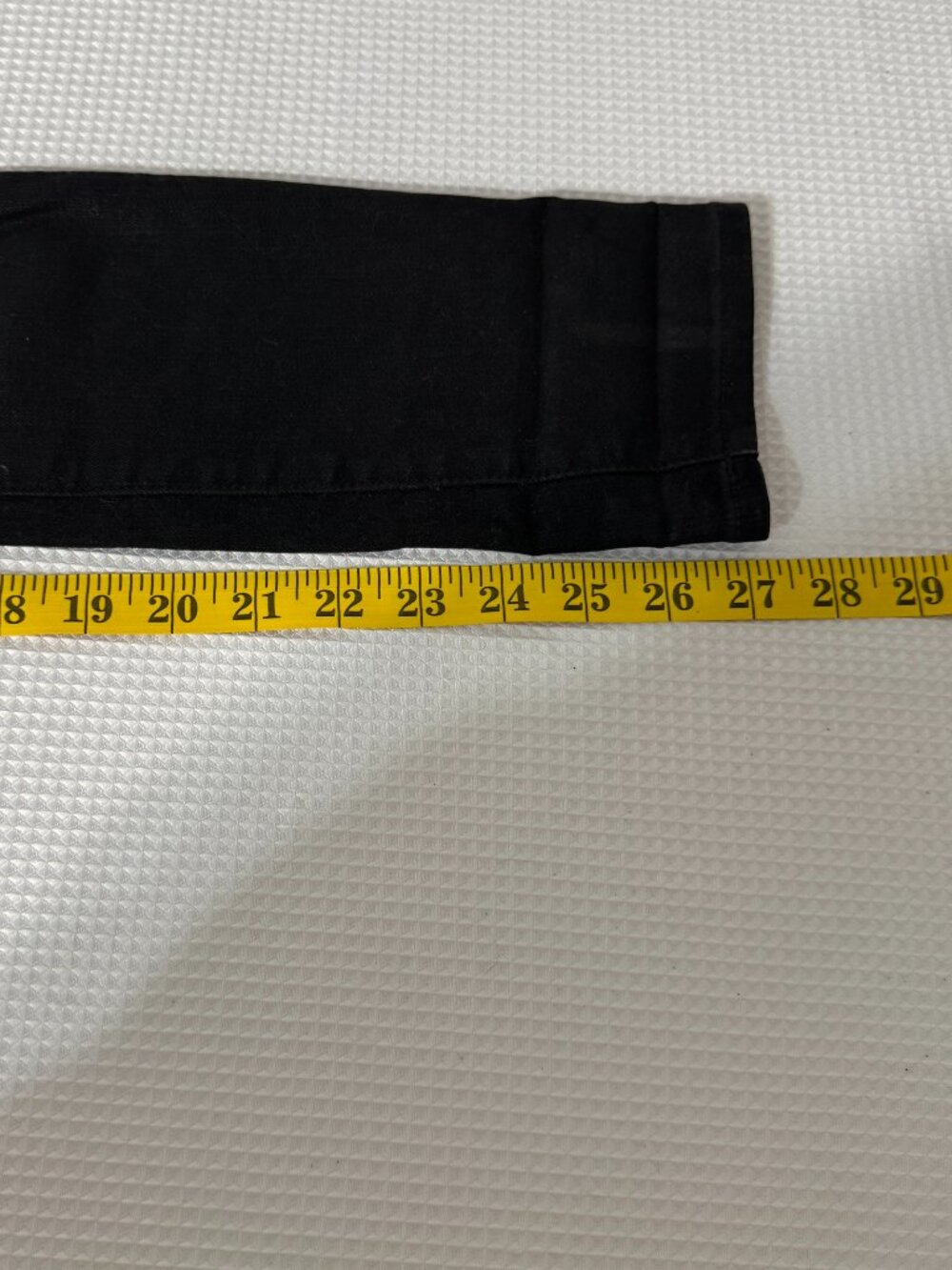 MOTHER The Swooner Ankle Black Coated High Waist Jeans in Wet Paint - Picture 15 of 15